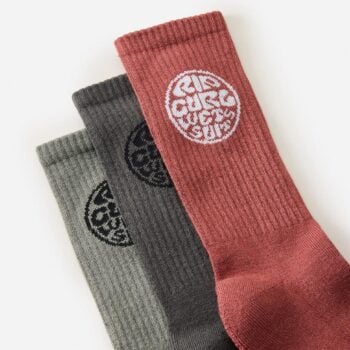 Rip Curl Wetty Crew Sock 3-pk Black. Rip Curl Socks, Underwear, Pyjamas in Mens Socks, Underwear, Pyjamas & Mens Footwear. Code: 009MSO
