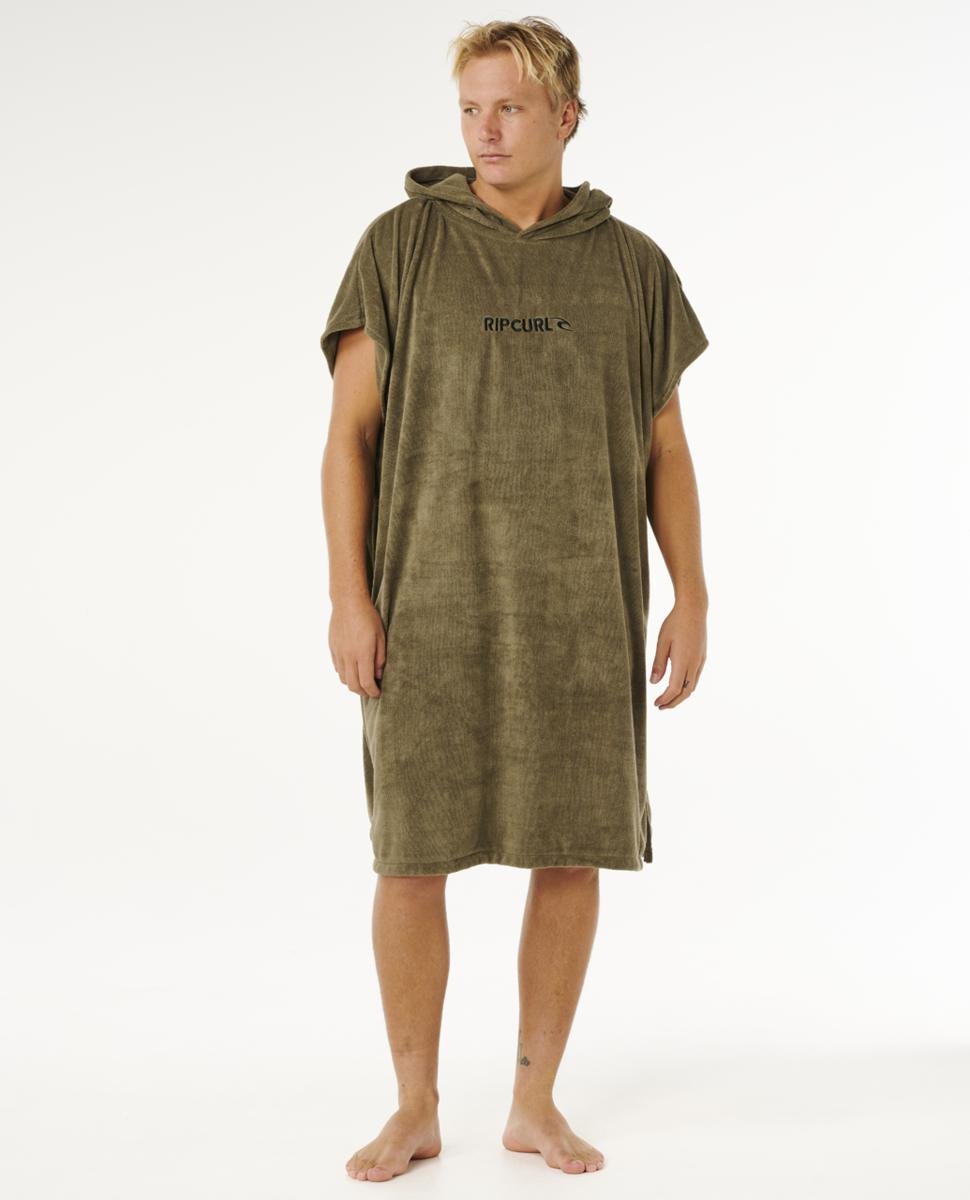 Rip Curl Brand Hooded Towel Olive. Rip Curl Towels - Hooded in Mens Towels - Hooded & Mens Accessories. Code: 00ZMTO