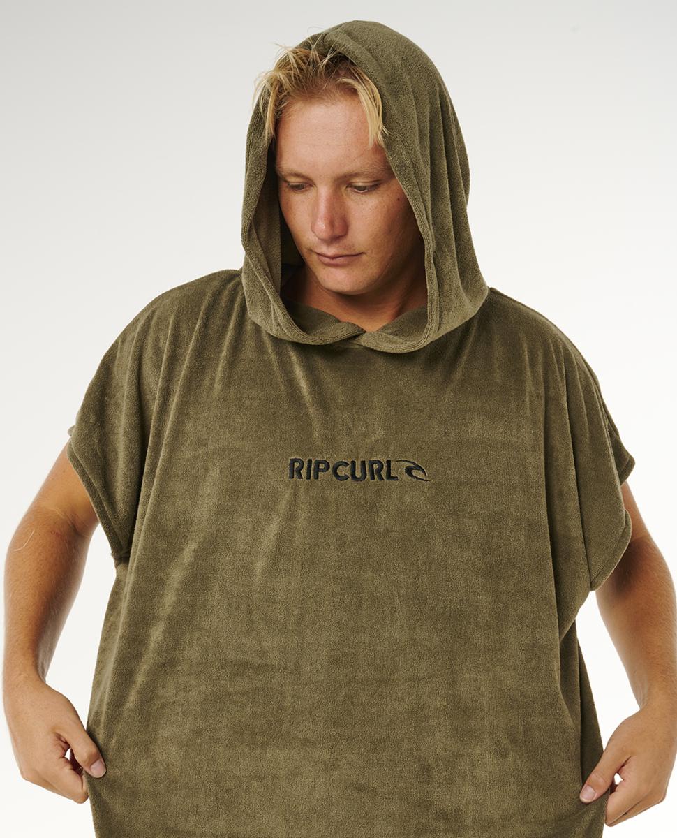 Rip Curl Brand Hooded Towel Olive. Rip Curl Towels - Hooded in Mens Towels - Hooded & Mens Accessories. Code: 00ZMTO