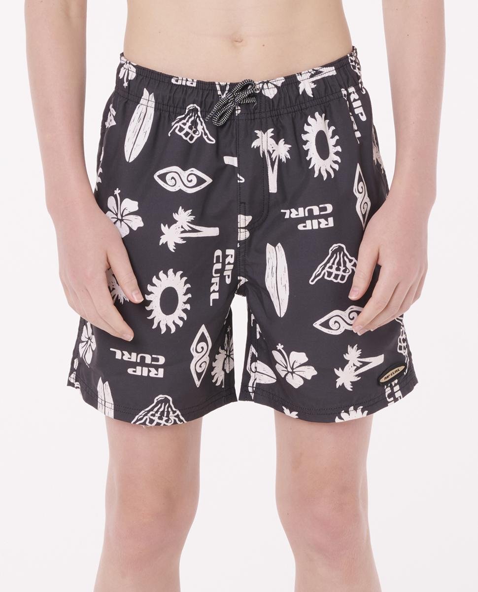 Rip Curl Island Paradiso Volley -b Washed Black. Rip Curl Boardshorts - Elastic Waist in Boys Boardshorts - Elastic Waist & Boys Shorts. Code: 052BBO