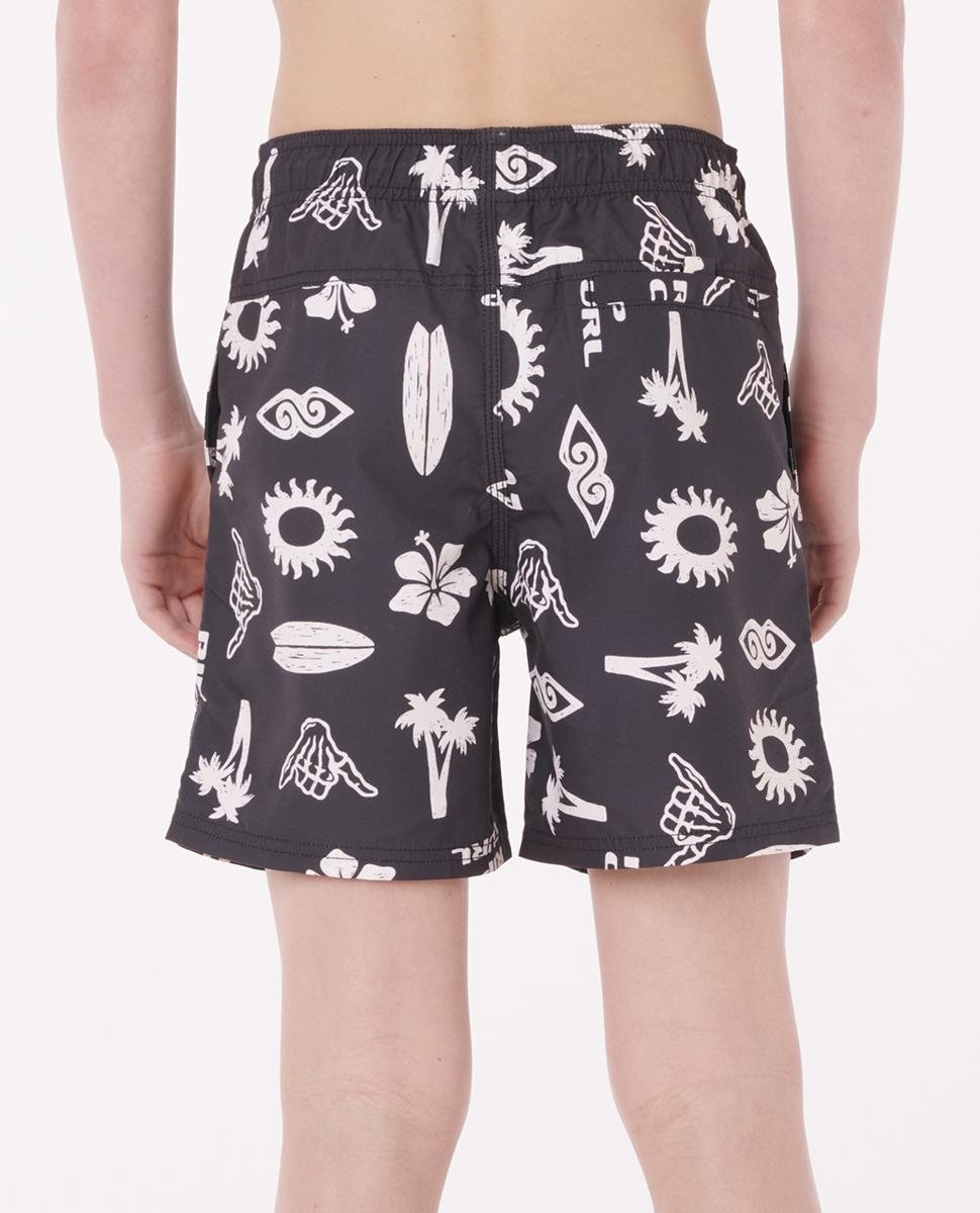 Rip Curl Island Paradiso Volley -b Washed Black. Rip Curl Boardshorts - Elastic Waist in Boys Boardshorts - Elastic Waist & Boys Shorts. Code: 052BBO