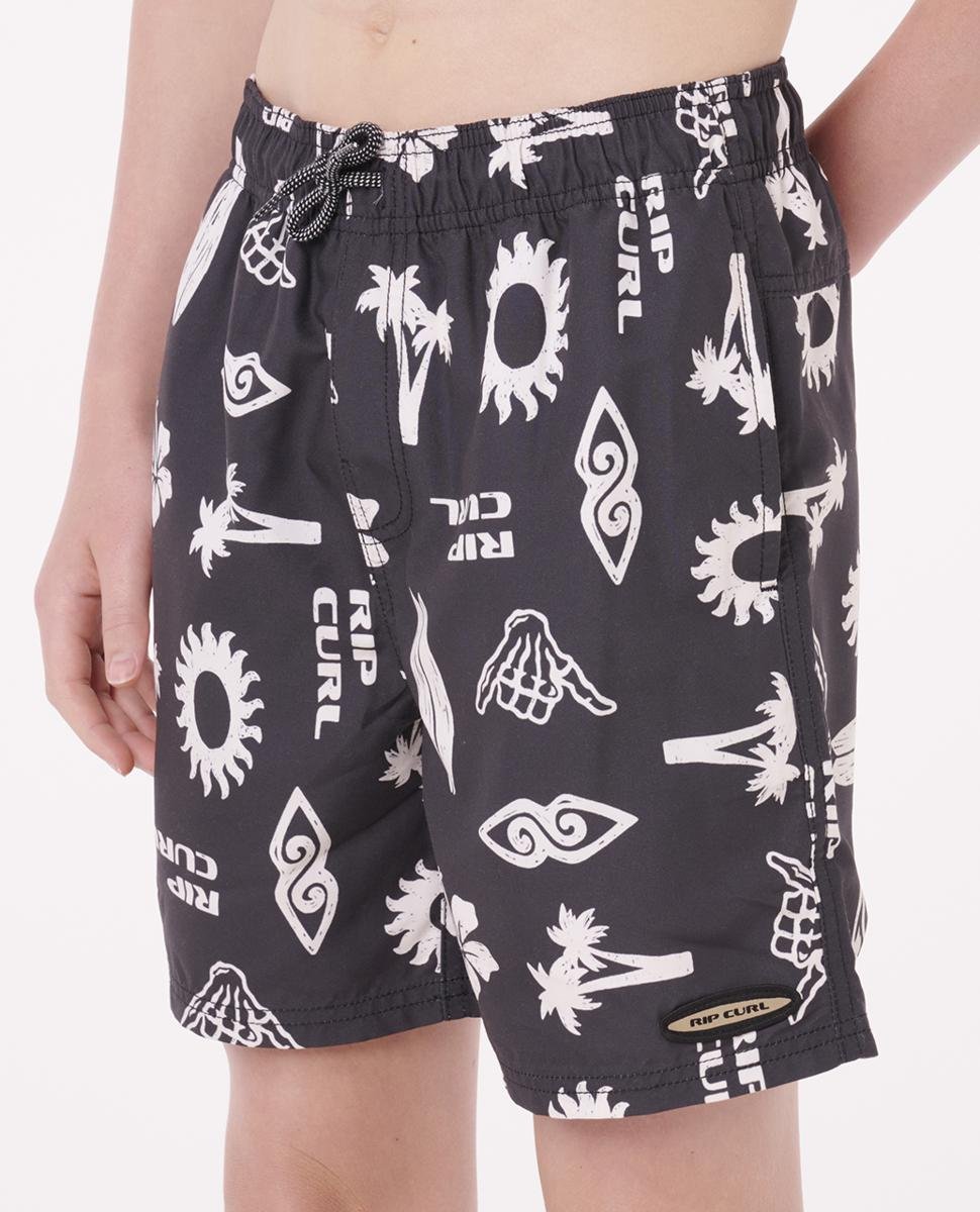 Rip Curl Island Paradiso Volley -b Washed Black. Rip Curl Boardshorts - Elastic Waist in Boys Boardshorts - Elastic Waist & Boys Shorts. Code: 052BBO