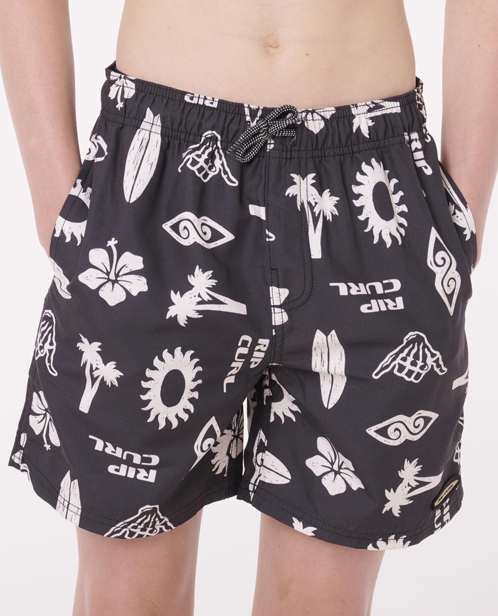 Rip Curl Island Paradiso Volley -b Washed Black. Rip Curl Boardshorts - Elastic Waist in Boys Boardshorts - Elastic Waist & Boys Shorts. Code: 052BBO