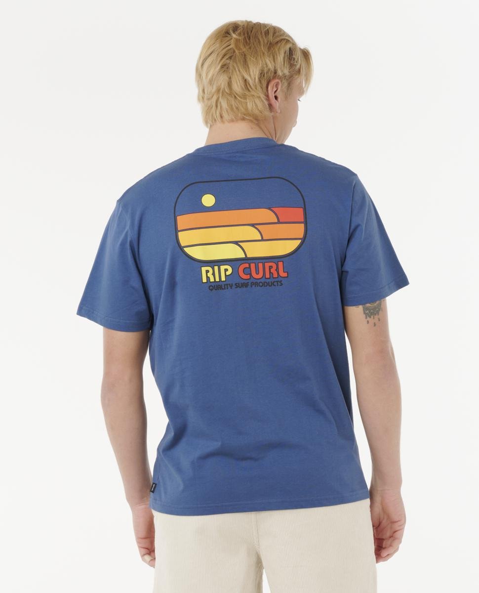 Rip Curl Surf Revival Lined Up Tee Light Navy. Rip Curl Tees in Mens Tees & Mens T-shirts & Singlets. Code: 0U3MTE