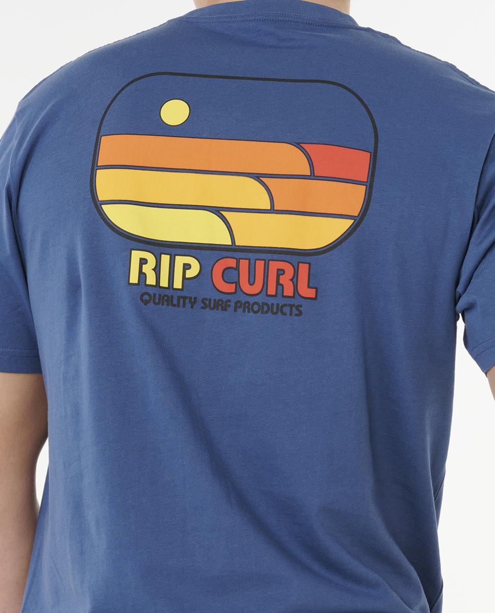 Rip Curl Surf Revival Lined Up Tee Light Navy. Rip Curl Tees in Mens Tees & Mens T-shirts & Singlets. Code: 0U3MTE
