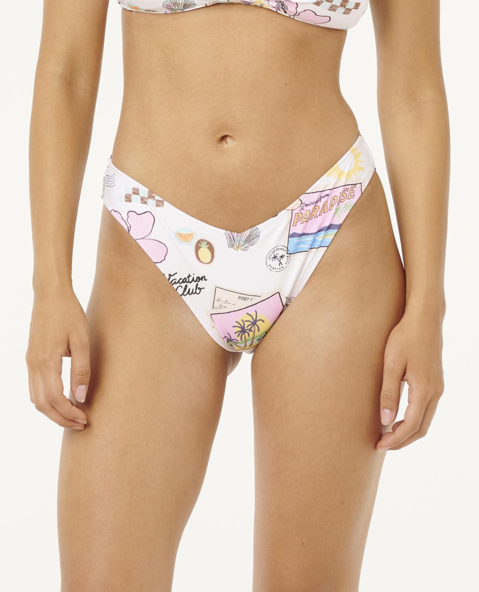 Rip Curl Postcards Cheeky Pant Off White. Rip Curl Swimwear - Separates in Womens Swimwear - Separates & Womens Swimwear. Code: 0U8WSW