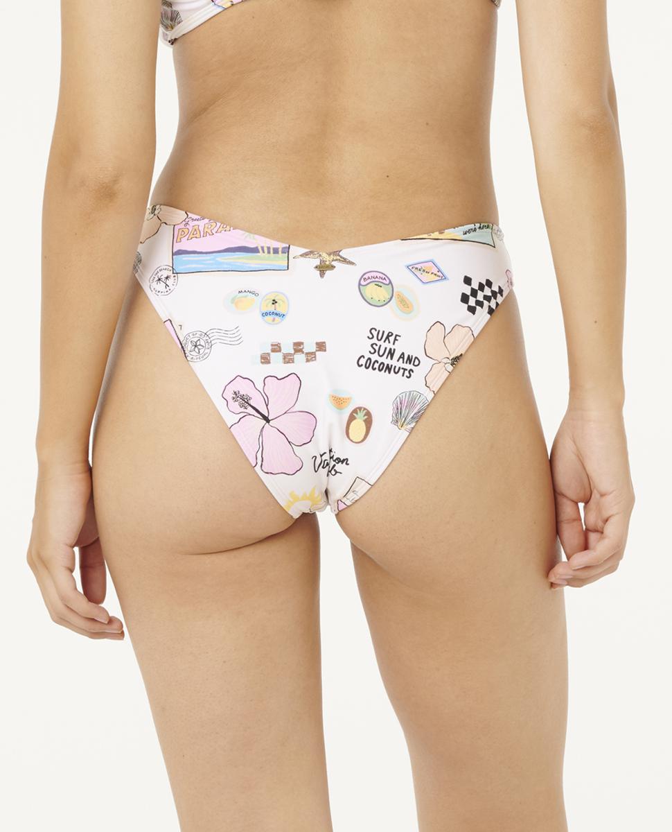 Rip Curl Postcards Cheeky Pant Off White. Rip Curl Swimwear - Separates in Womens Swimwear - Separates & Womens Swimwear. Code: 0U8WSW