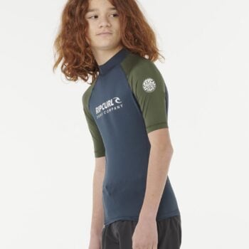 Rip Curl Shock Upf S/s-boy Dark Olive. Rip Curl Rashvests in Boys Rashvests & Boys Wetsuits. Code: 12UBRV