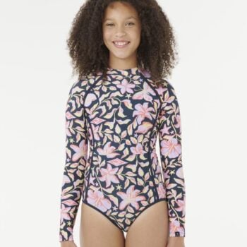 Rip Curl Sunset Skies Ls Surfsuit- Navy. Rip Curl Rashvests in Girls Rashvests & Girls Wetsuits. Code: 13SGRV