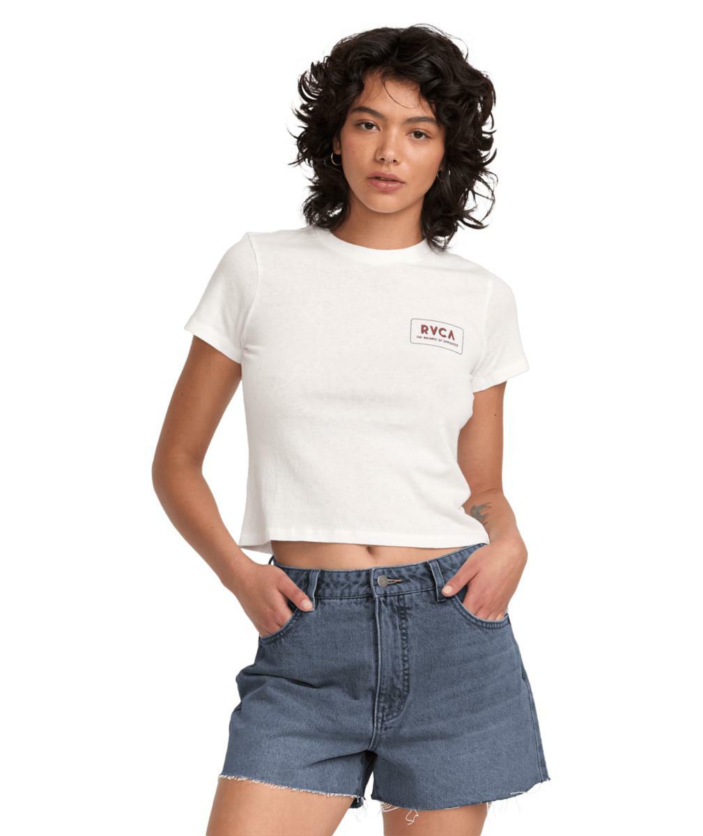 Rvca Pacific Denim Short Washed Black. Rvca Walkshorts - Fitted Waist in Womens Walkshorts - Fitted Waist & Womens Shorts. Code: 23B201501