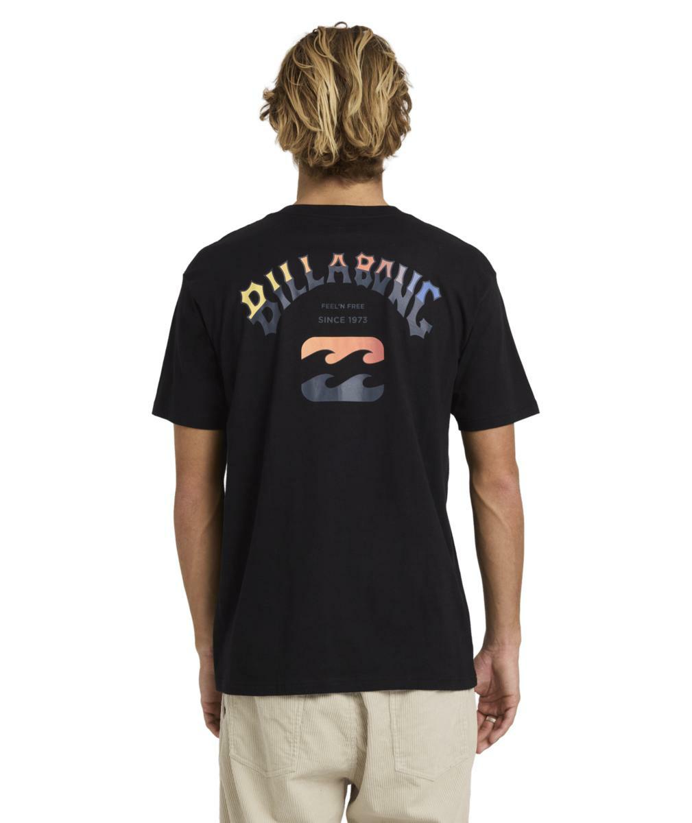 Billabong Arch Fade Premium Ss Black. Billabong Tees in Mens Tees & Mens T-shirts & Singlets. Code: 24A353500