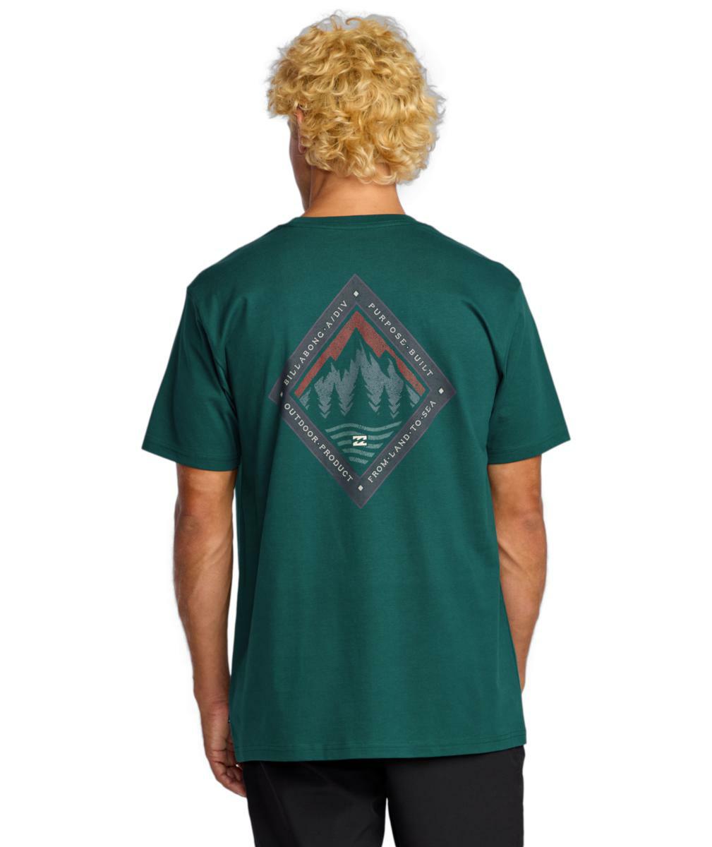 Billabong Rockies Adiv Ss Spruce Green. Billabong Tees in Mens Tees & Mens T-shirts & Singlets. Code: 24A503500