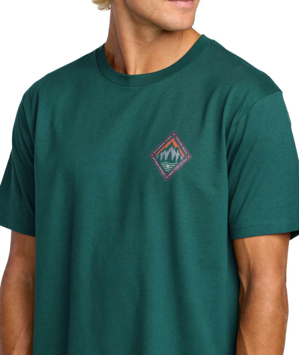 Billabong Rockies Adiv Ss Spruce Green. Billabong Tees in Mens Tees & Mens T-shirts & Singlets. Code: 24A503500