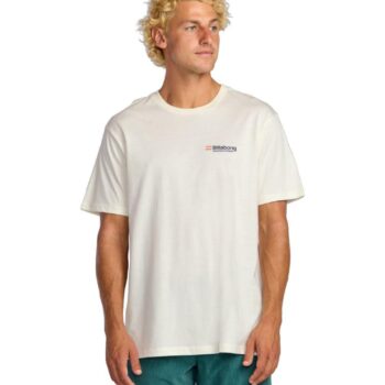 Billabong Abandon Adiv Short Sleeve Tee Off White. Billabong Tees in Mens Tees & Mens T-shirts & Singlets. Code: 24A503505