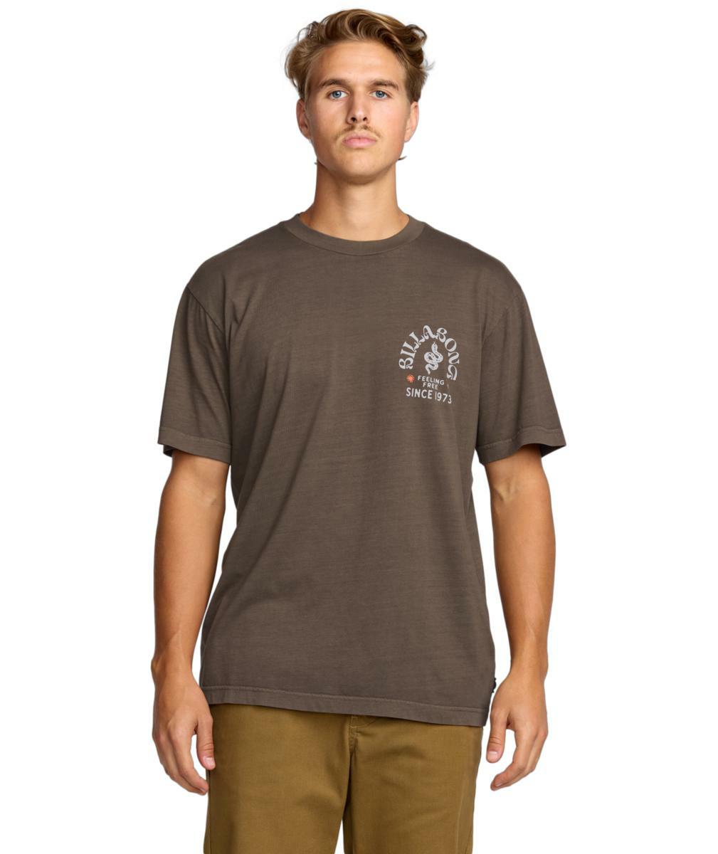 Billabong Coiled Premium Ww Ss Dark Brown. Billabong Tees in Mens Tees & Mens T-shirts & Singlets. Code: 24A523501