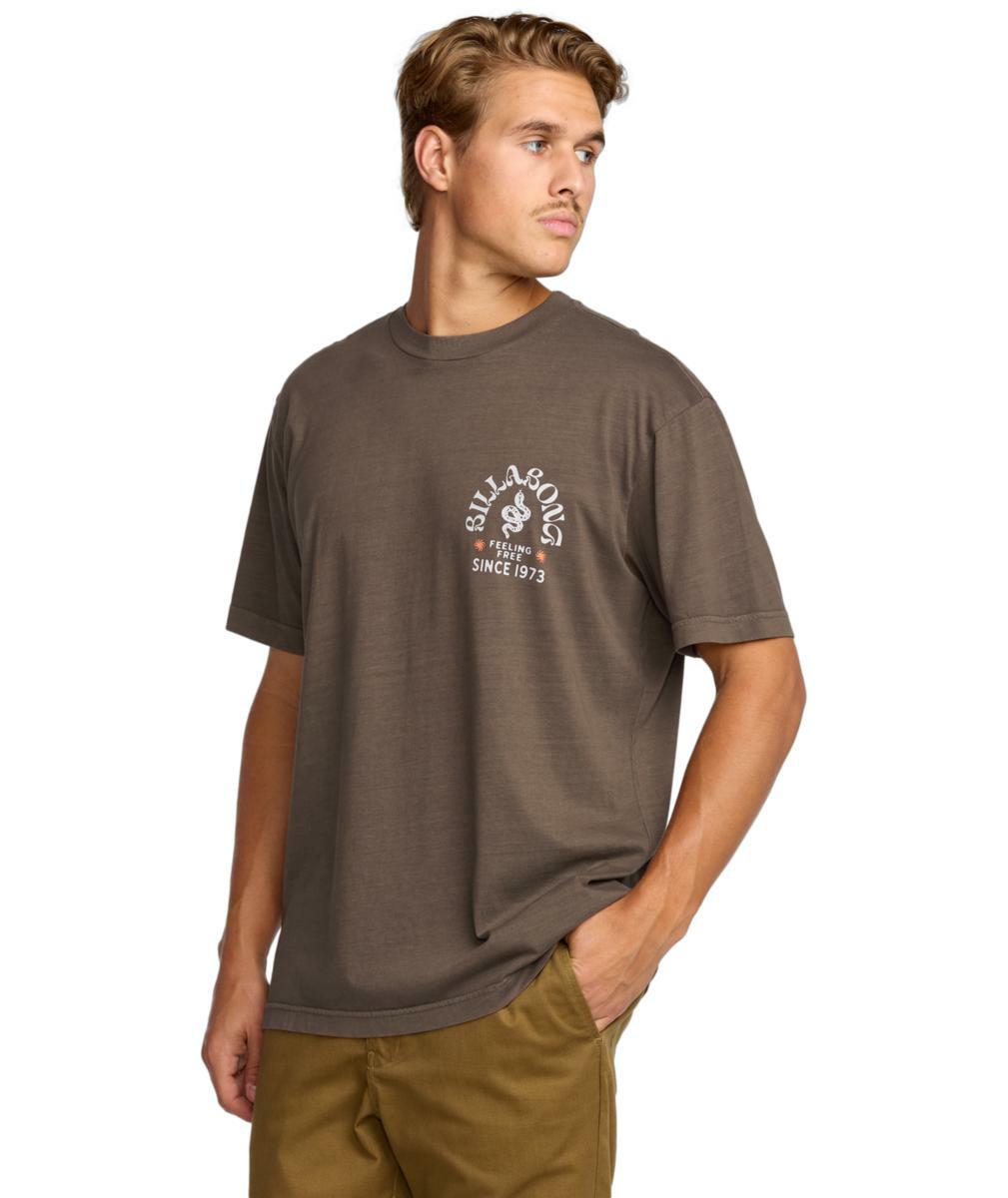 Billabong Coiled Premium Ww Ss Dark Brown. Billabong Tees in Mens Tees & Mens T-shirts & Singlets. Code: 24A523501
