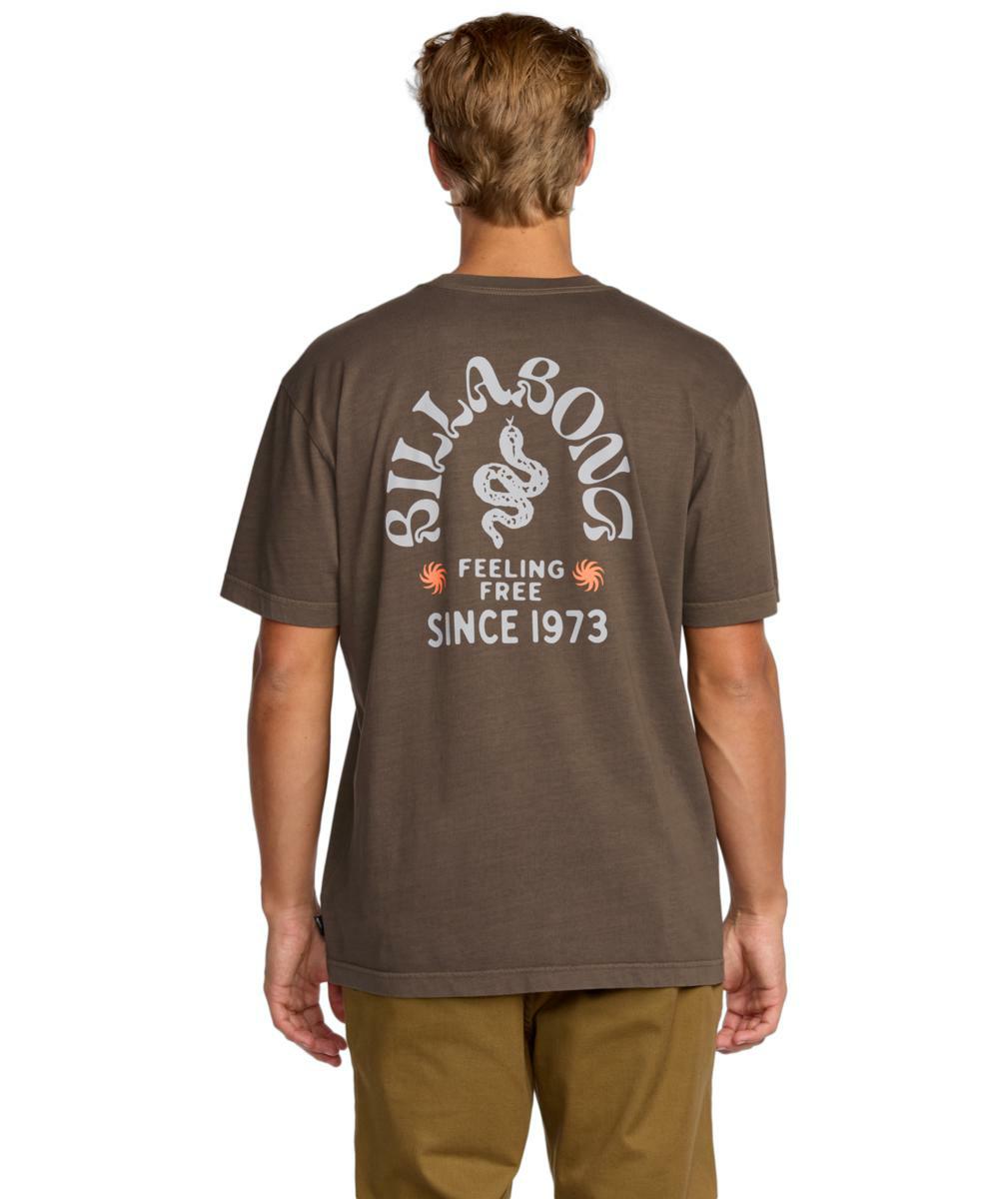 Billabong Coiled Premium Ww Ss Dark Brown. Billabong Tees in Mens Tees & Mens T-shirts & Singlets. Code: 24A523501