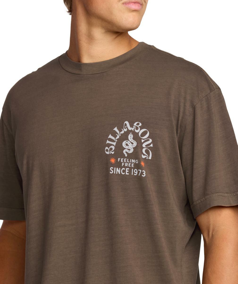 Billabong Coiled Premium Ww Ss Dark Brown. Billabong Tees in Mens Tees & Mens T-shirts & Singlets. Code: 24A523501