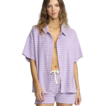 Billabong Josie Stripe Ss Purple Punch. Billabong Overswims in Womens Overswims & Womens Swimwear. Code: 24O603500