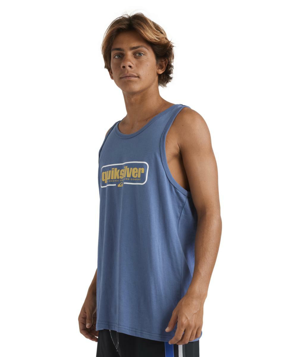 Quiksilver Retro Box Tank China Blue. Quiksilver Singlets & Tanks in Mens Singlets & Tanks & Mens Tops. Code: 25A373572