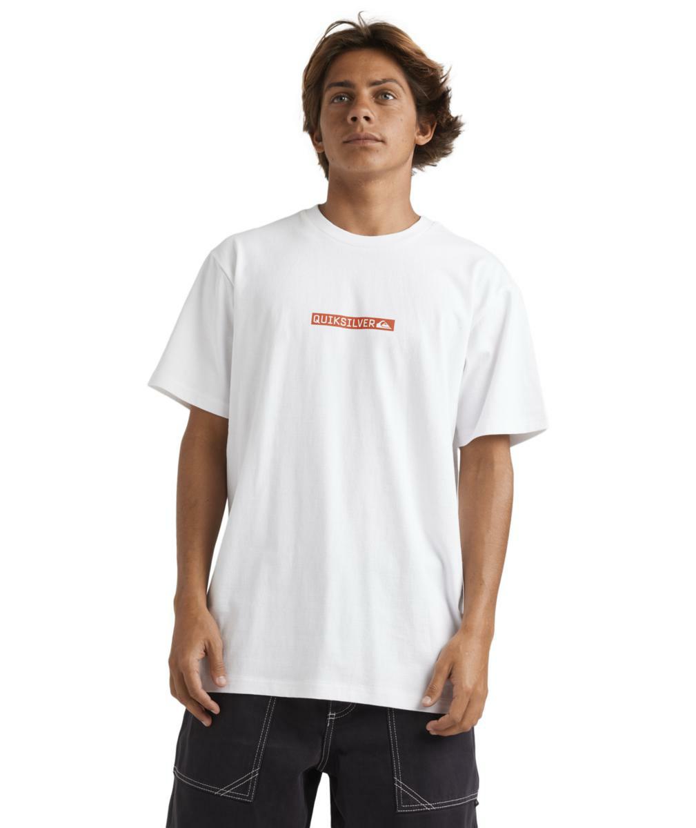 Quiksilver Qs Clicker Logo Dna White. Quiksilver Tees in Mens Tees & Mens Tops. Code: 25A433590