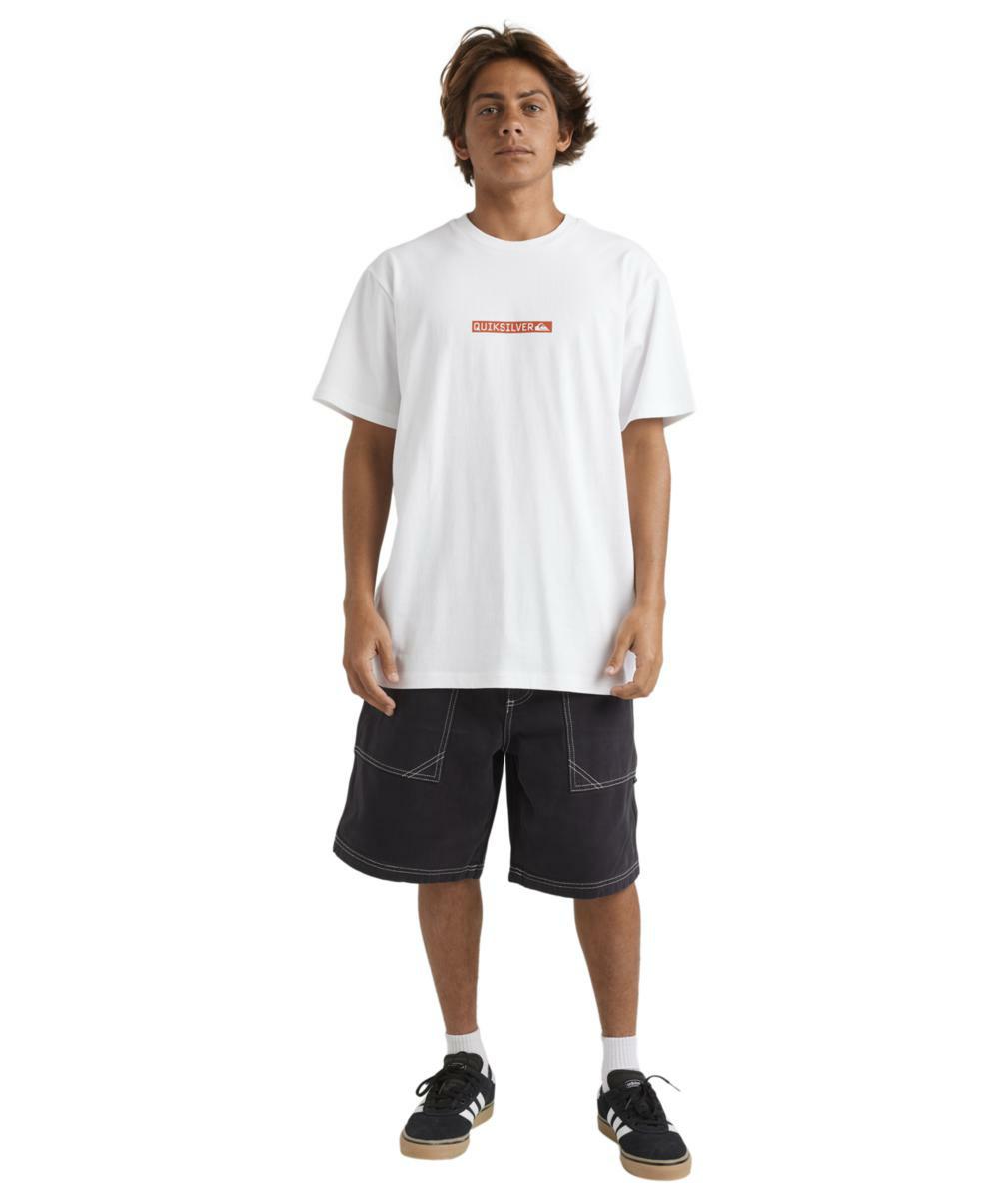 Quiksilver Qs Clicker Logo Dna White. Quiksilver Tees in Mens Tees & Mens Tops. Code: 25A433590