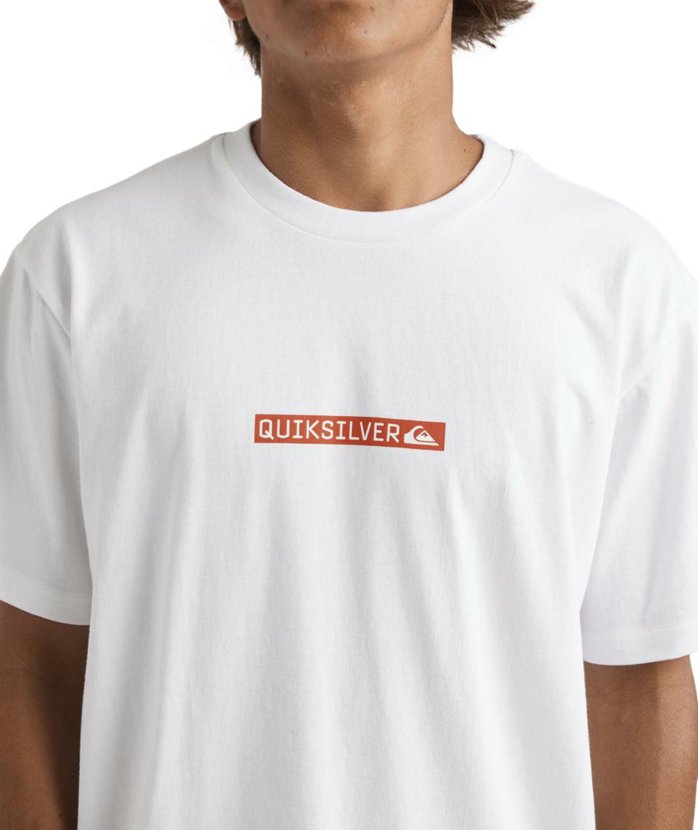 Quiksilver Qs Clicker Logo Dna White. Quiksilver Tees in Mens Tees & Mens Tops. Code: 25A433590
