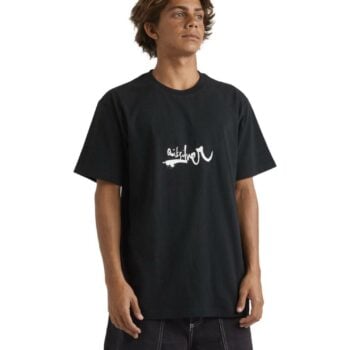 Quiksilver Qs Impaired Logo Dna Black. Quiksilver Tees in Mens Tees & Mens T-shirts & Singlets. Code: 25A433591