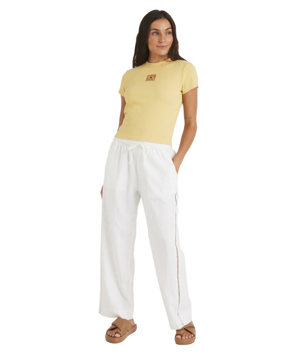 Roxy Oasis Baby Rib Tee Butter. Roxy Fashion Tops in Womens Fashion Tops & Womens Jackets, Jumpers & Knits. Code: 26B013571