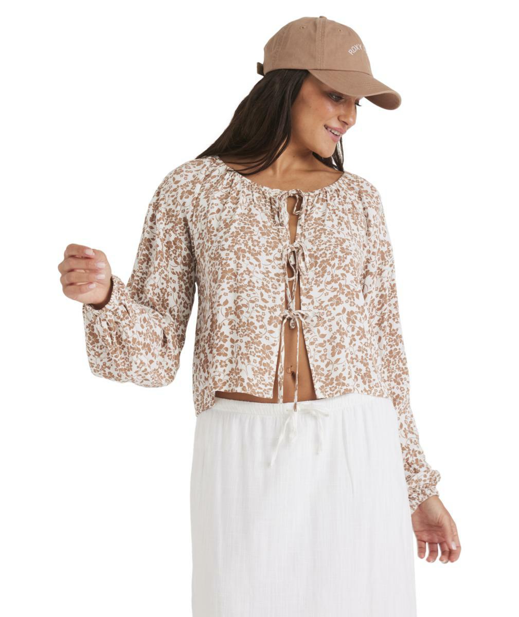 Roxy Kerlina Tie Top Cloud Dancer. Roxy Fashion Tops in Womens Fashion Tops & Womens Jackets, Jumpers & Knits. Code: 26B053570