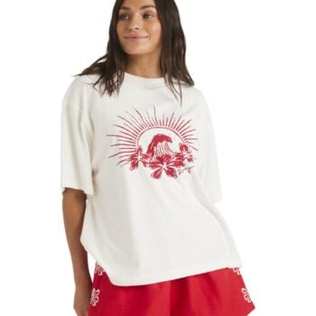 Roxy Chaser Tee Egret. Roxy Tees in Womens Tees & Womens T-shirts & Singlets. Code: 26B353572