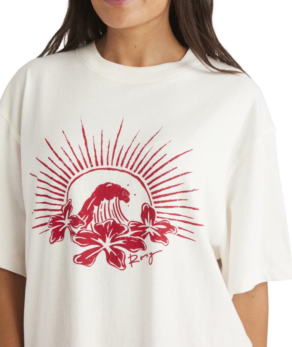 Roxy Chaser Tee Egret. Roxy Tees in Womens Tees & Womens T-shirts & Singlets. Code: 26B353572