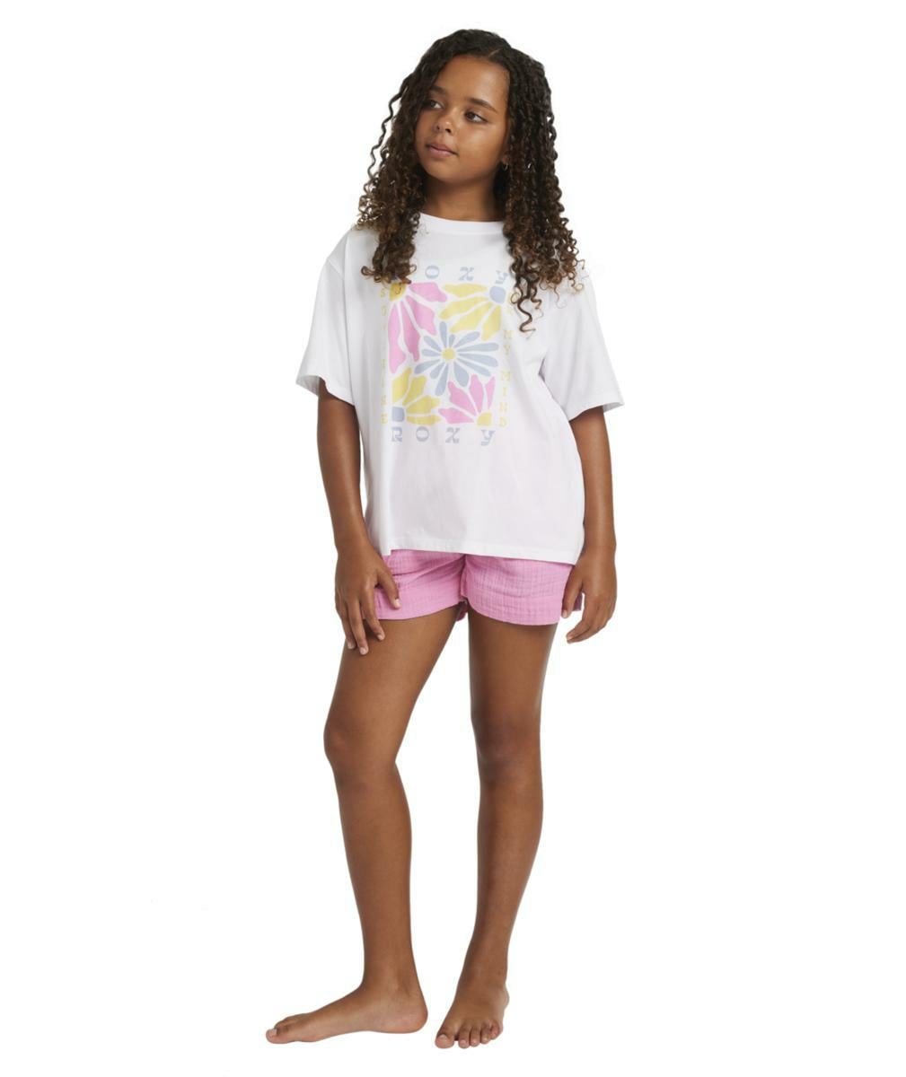 Roxy Day Trippin Tee White. Roxy Tees in Girls Tees & Girls T-shirts & Singlets. Code: 26SK013570
