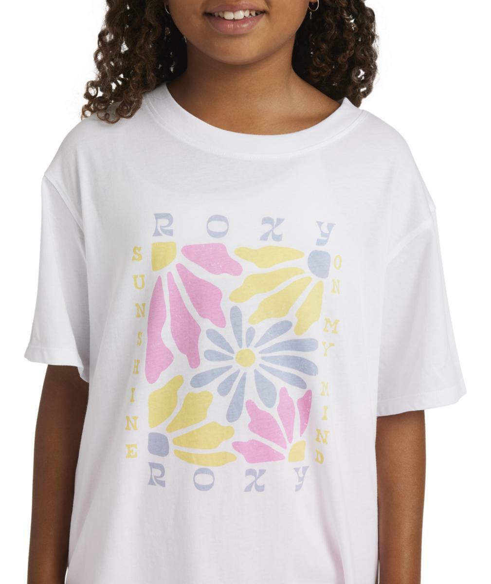 Roxy Day Trippin Tee White. Roxy Tees in Girls Tees & Girls T-shirts & Singlets. Code: 26SK013570