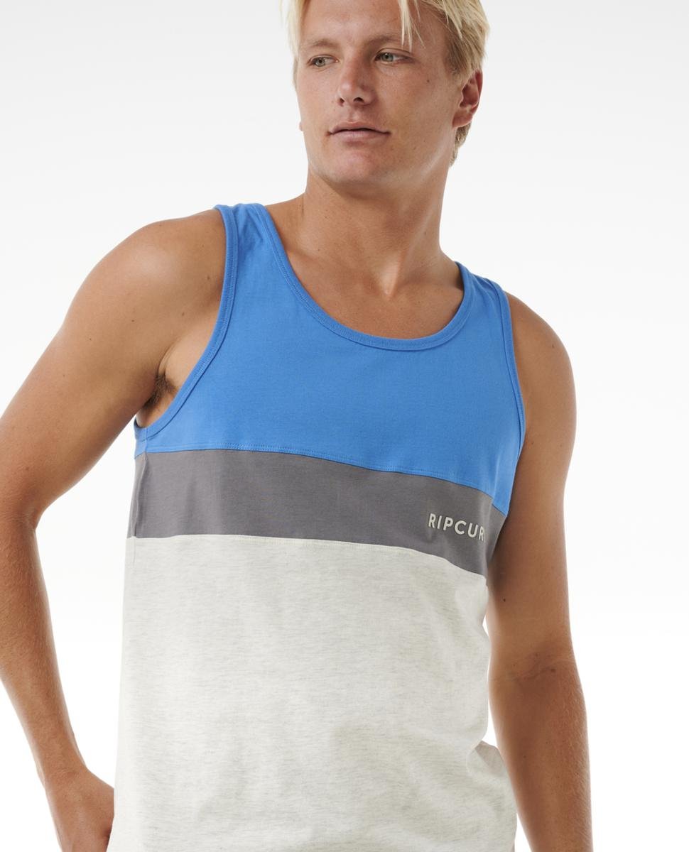 Rip Curl Undertow Panel Tank Electric Cobalt. Rip Curl Singlets & Tanks in Mens Singlets & Tanks & Mens T-shirts & Singlets. Code: CTENX9