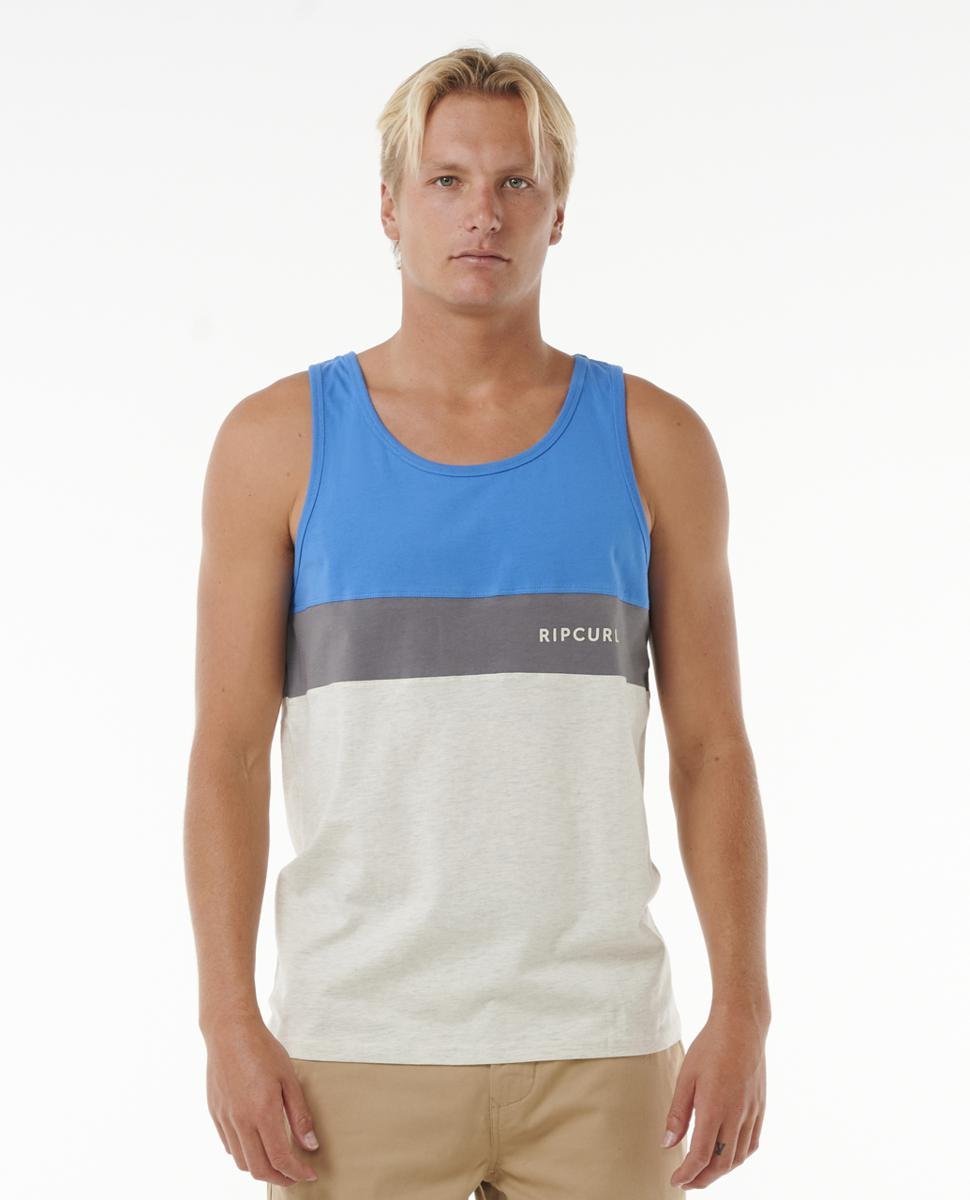 Rip Curl Undertow Panel Tank Electric Cobalt. Rip Curl Singlets & Tanks in Mens Singlets & Tanks & Mens T-shirts & Singlets. Code: CTENX9