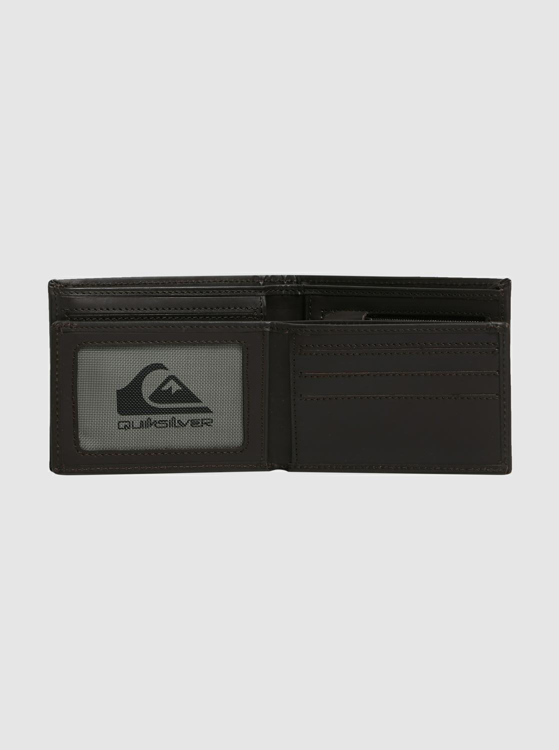 Unisilver Wallet Quiksilver Gutherie Leather Bi Fold Wallet BLACK, CHOCOLATE BROWN ...