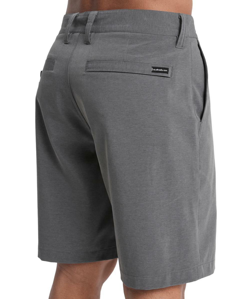Quiksilver Union Heather Amph 19" - Amphibian Hybrid Shorts For Men Black Heather. Quiksilver Walkshorts - Fitted Waist in Mens Walkshorts - Fitted Waist & Mens Shorts. Code: EQYHY03877