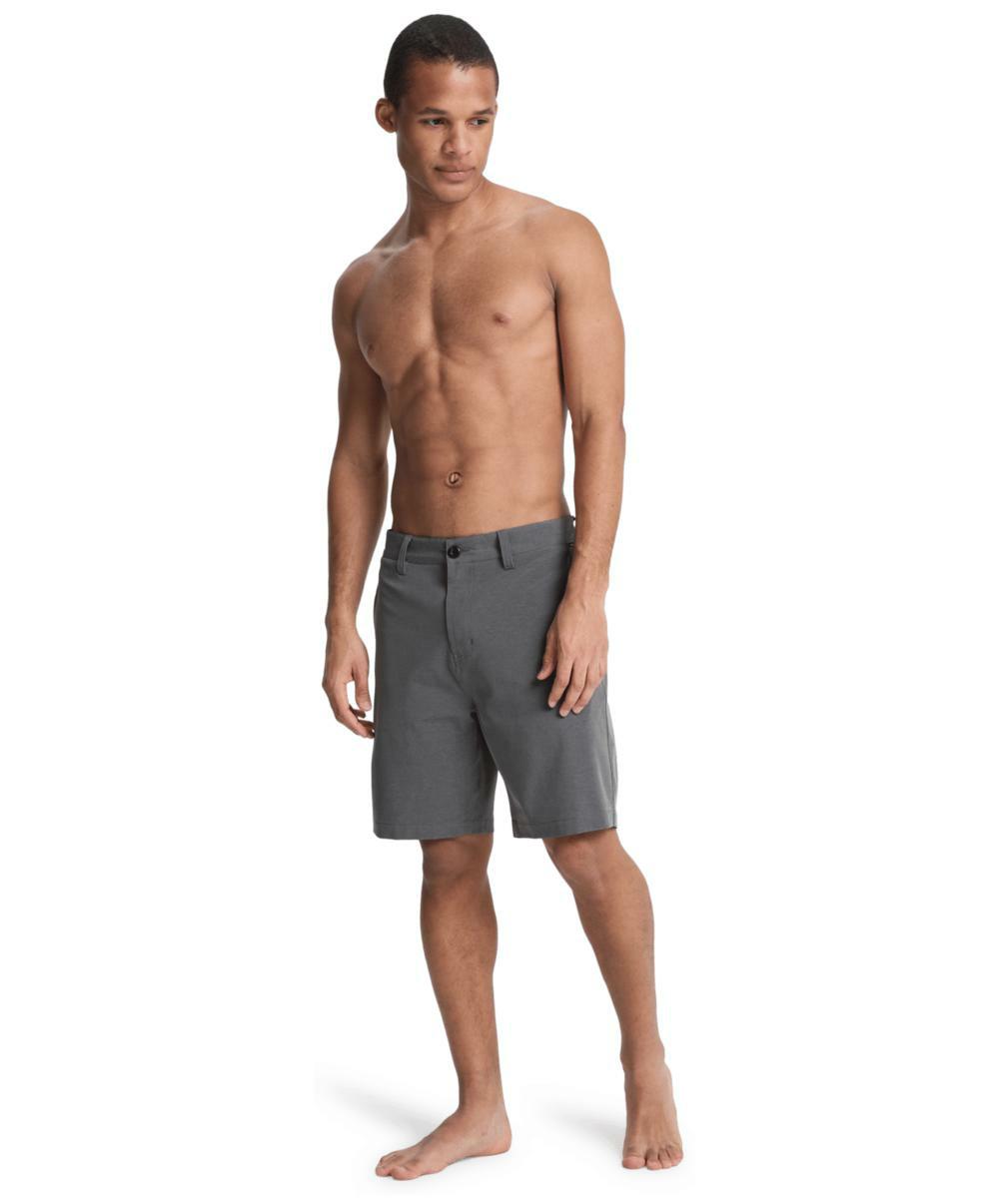 Quiksilver Union Heather Amph 19" - Amphibian Hybrid Shorts For Men Black Heather. Quiksilver Walkshorts - Fitted Waist in Mens Walkshorts - Fitted Waist & Mens Shorts. Code: EQYHY03877