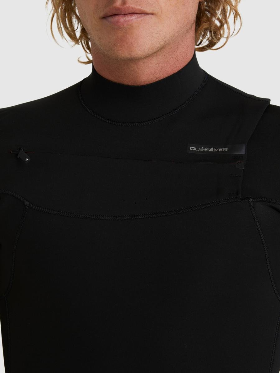 Quiksilver 3/2mm Everyday Sessions - Chest Zip Wetsuit For Men Black. Quiksilver Steamers in Mens Steamers & Mens Wetsuits. Code: EQYW103166