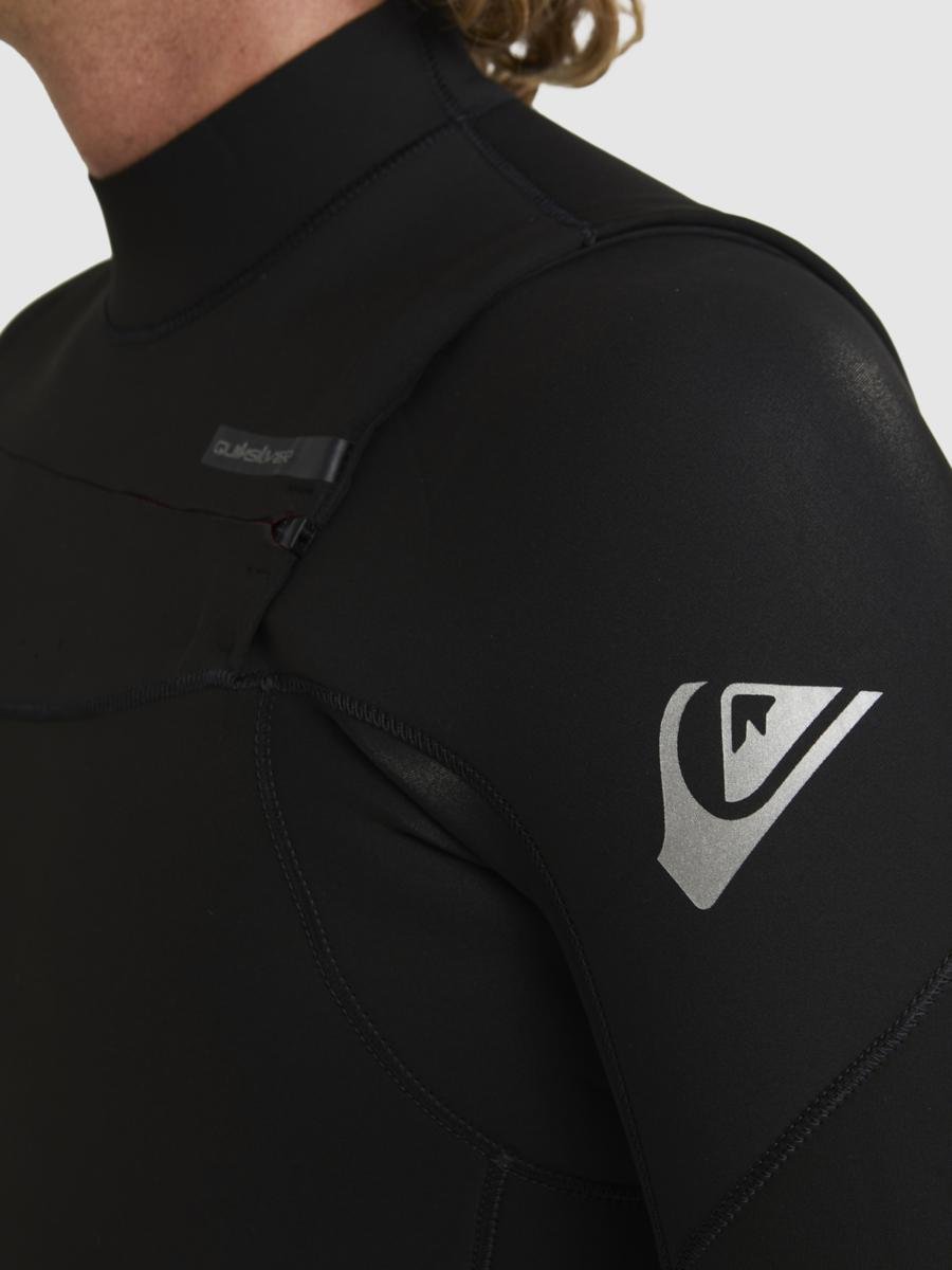 Quiksilver 3/2mm Everyday Sessions - Chest Zip Wetsuit For Men Black. Quiksilver Steamers in Mens Steamers & Mens Wetsuits. Code: EQYW103166