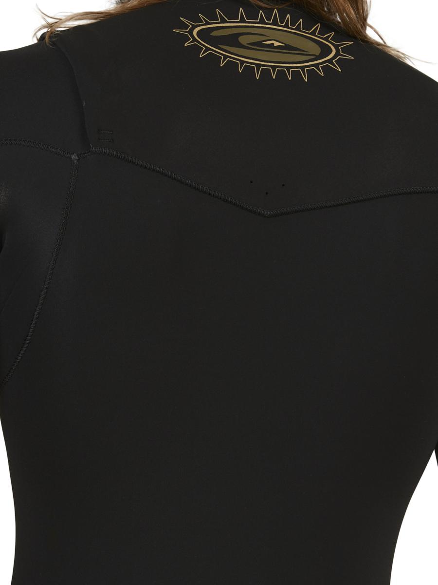 Quiksilver 2/2mm Everyday Sessions - Short Sleeve Chest Zip Springsuit For Men Black. Quiksilver Steamers in Mens Steamers & Mens Wetsuits. Code: EQYW303021
