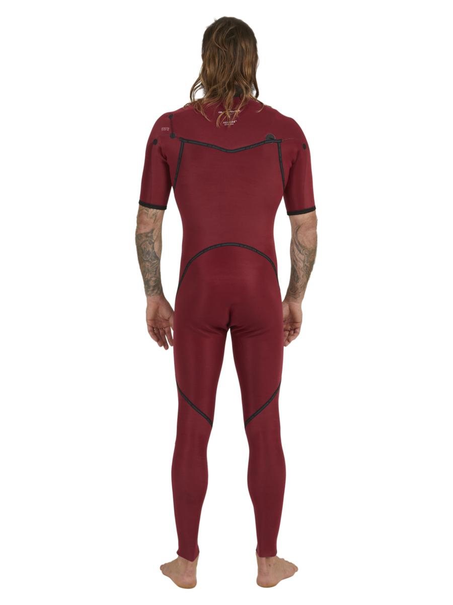 Quiksilver 2/2mm Everyday Sessions - Short Sleeve Chest Zip Springsuit For Men Black. Quiksilver Steamers in Mens Steamers & Mens Wetsuits. Code: EQYW303021
