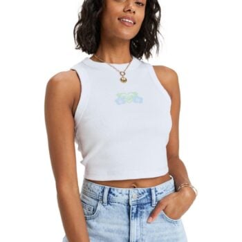 Roxy Iconic Days Bright White. Roxy Fashion Tops in Womens Fashion Tops & Womens Tops. Code: ERJKT04343