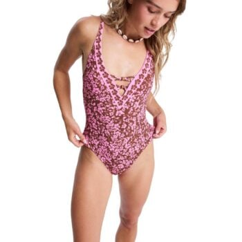Roxy Kerlina One Piece Tiramisu Kerlina Bor. Roxy Swimwear - One Piece in Womens Swimwear - One Piece & Womens Swimwear. Code: ERJX103767
