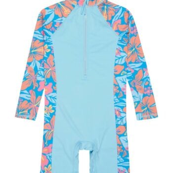 Roxy Hibiscus Hugs Springsuit Malibu Blue Hibiscus. Roxy Rashvests in Girls Rashvests & Girls Wetsuits. Code: ERLWR03341