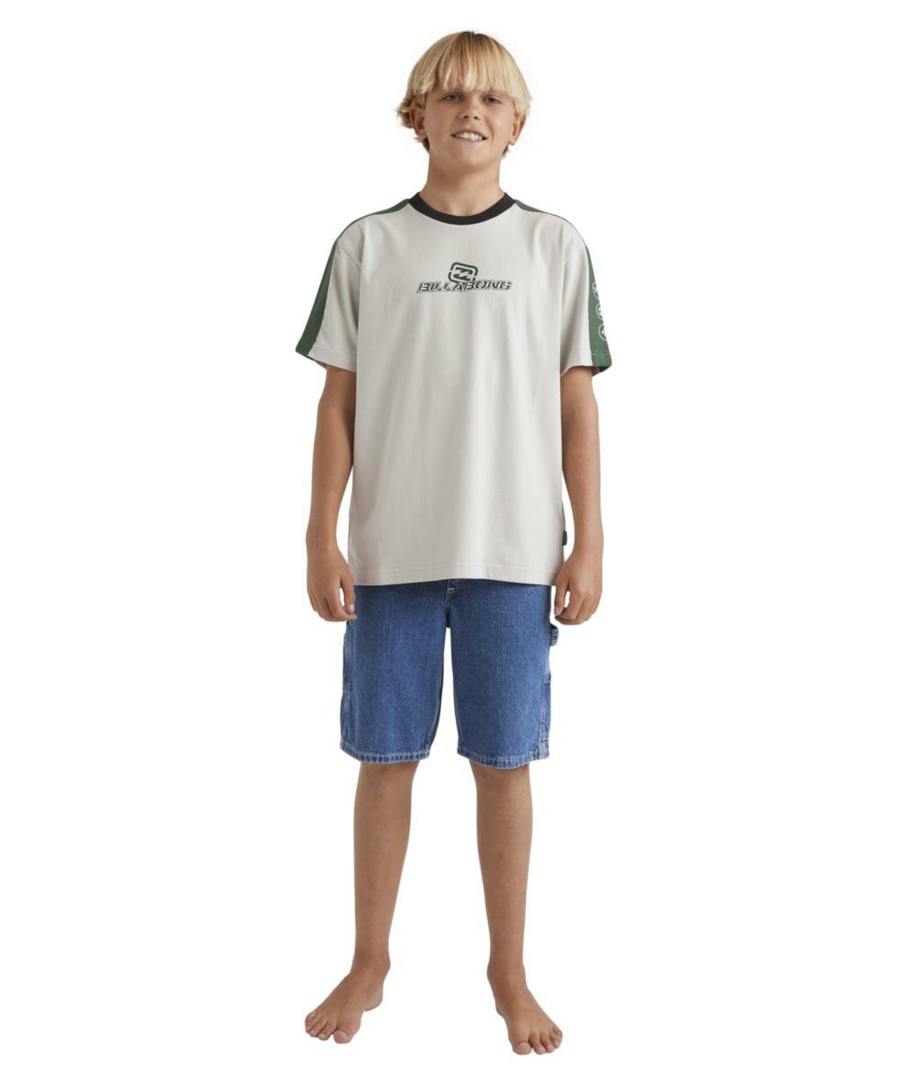 Billabong Boys Spec 73 Iconic Ss Silver. Billabong Tees in Boys Tees & Boys Tops. Code: UBBKT00115