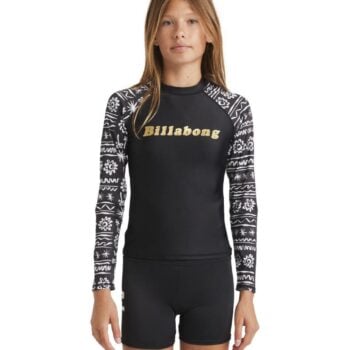 Billabong Lost On You Ls Sunshirt Black. Billabong Rashvests in Girls Rashvests & Girls Wetsuits. Code: UBGWR03033
