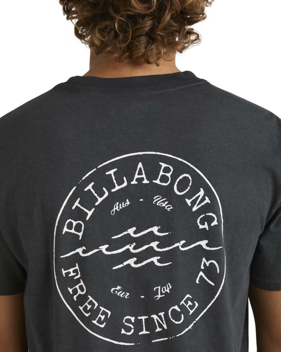 Billabong Big Wave - Short Sleeves T-shirt For Men Black. Billabong Tees in Mens Tees & Mens T-shirts & Singlets. Code: UBYZT00606