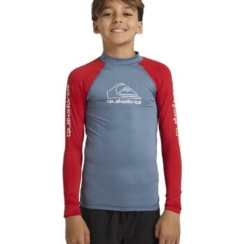 Quiksilver On Tour Ls Youth Id Salsa. Quiksilver Rashvests in Boys Rashvests & Boys Wetsuits. Code: UQBWR03081